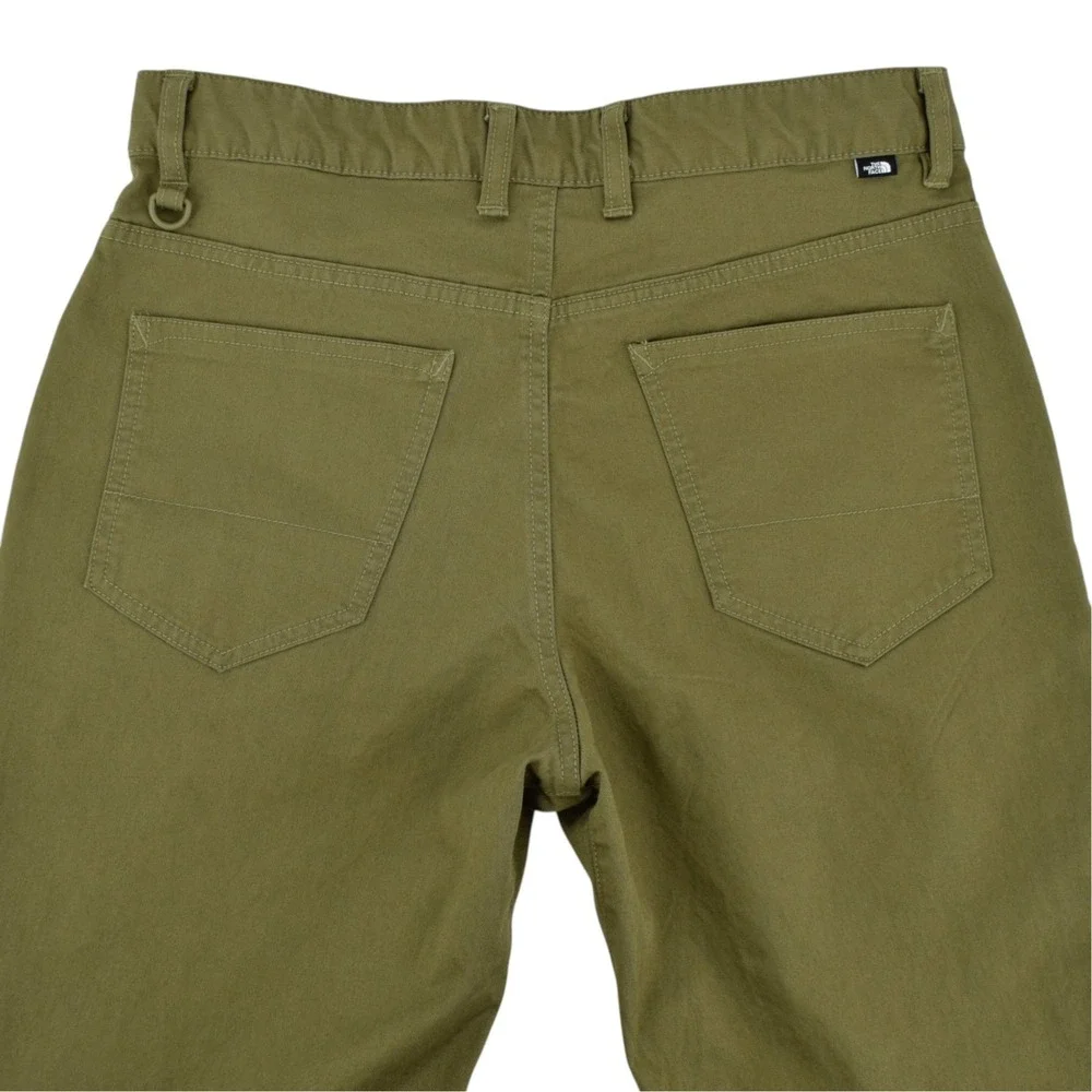 The North Face Motion Pants Men 30x32 Regular Olive Green Stretch Hiking Utility